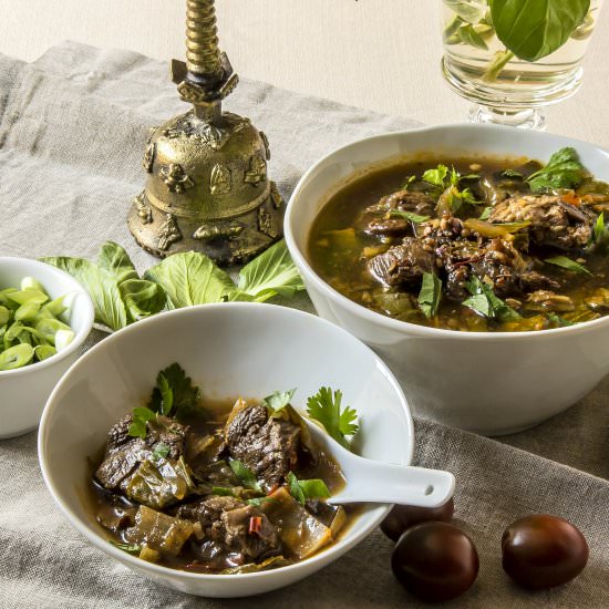 Low Carb Szechuan Pork Soup