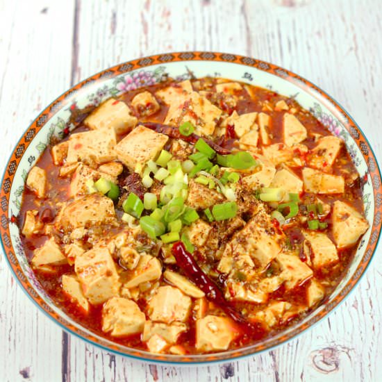 Simple Vegetarian MaPoTofu