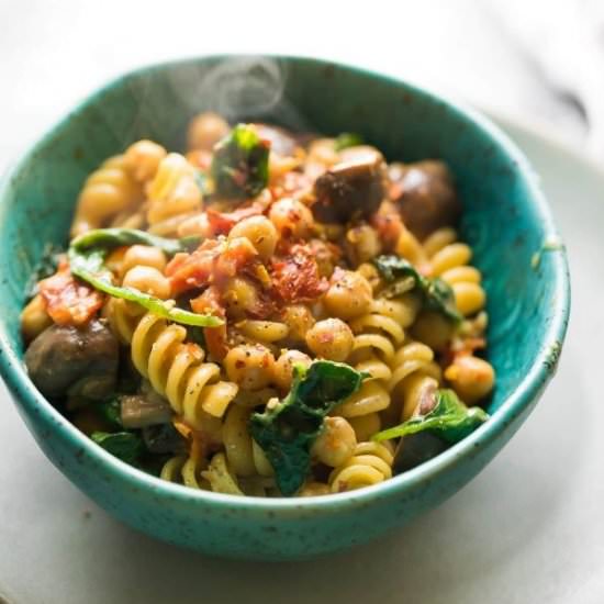 Sun Dried Tomato Chickpea One Pot
