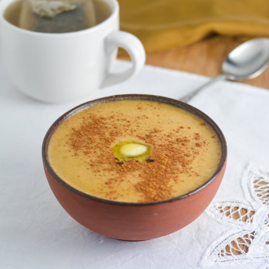 Hot Pumpkin Custard