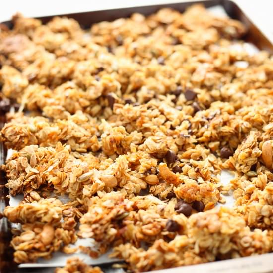 Coconut Cashew Granola