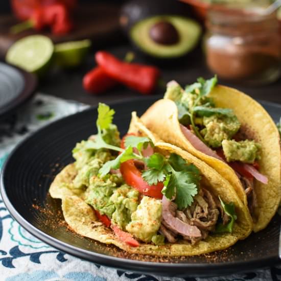 21 Day Fix Pulled Pork Tacos