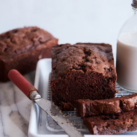 Double Chocolate Zucchini Bread