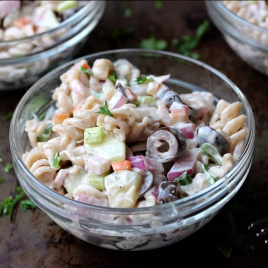 The Best Vegan Pasta Salad