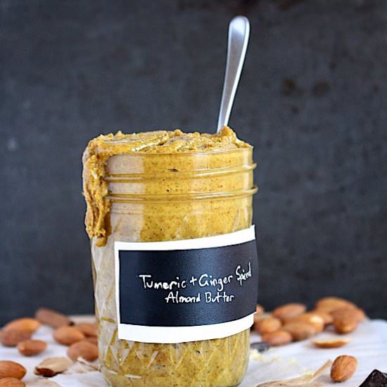 Turmeric Spiced Almond Butter