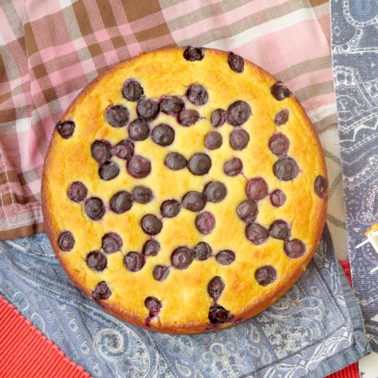 Gluten Free Blueberry Cake