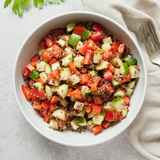ACV Veggie Quinoa Salad