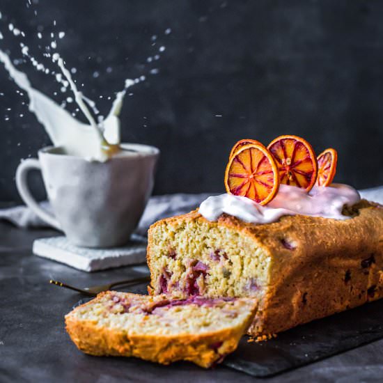 Strawberries + Cream Loaf
