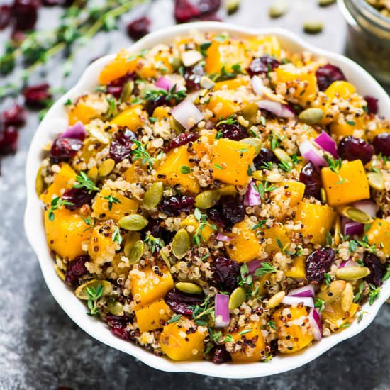 Butternut Squash Quinoa Salad