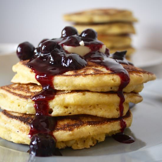 Sweet Corn Pancakes