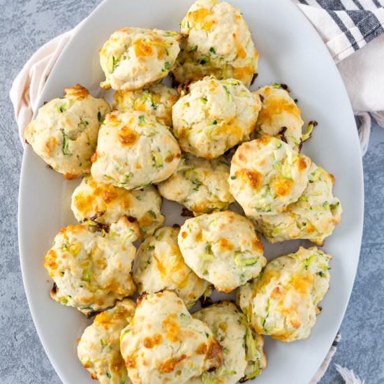 Zucchini Drop Biscuits