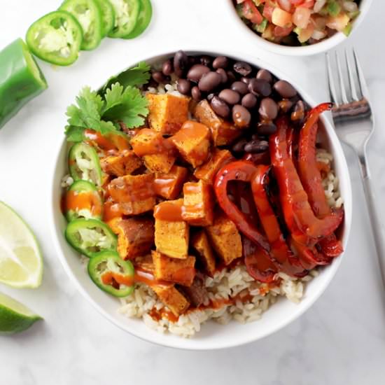 Sweet Potato Burrito Bowl