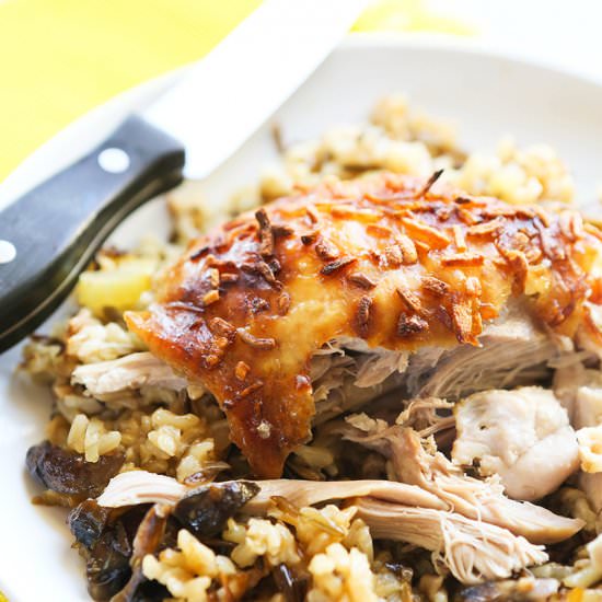 Easy Chicken Rice Bake
