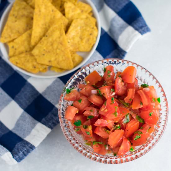 Easy Homemade Fresh Salsa