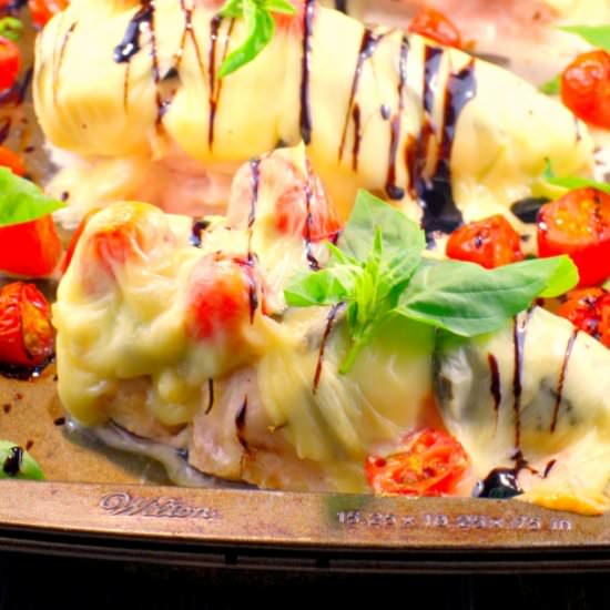 Caprese Sheet Pan Chicken Breast