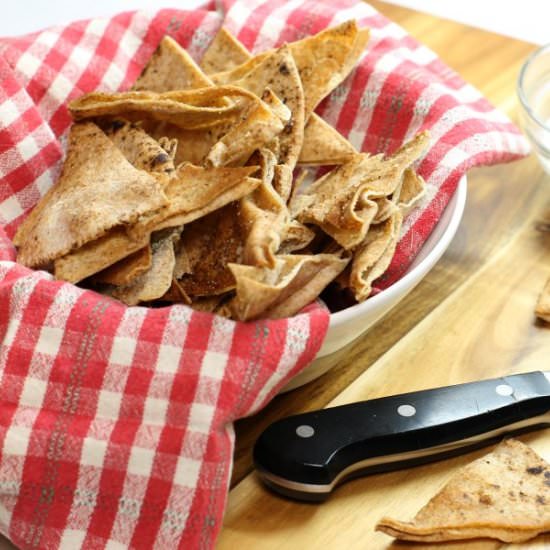 Oven Baked Pita Chips