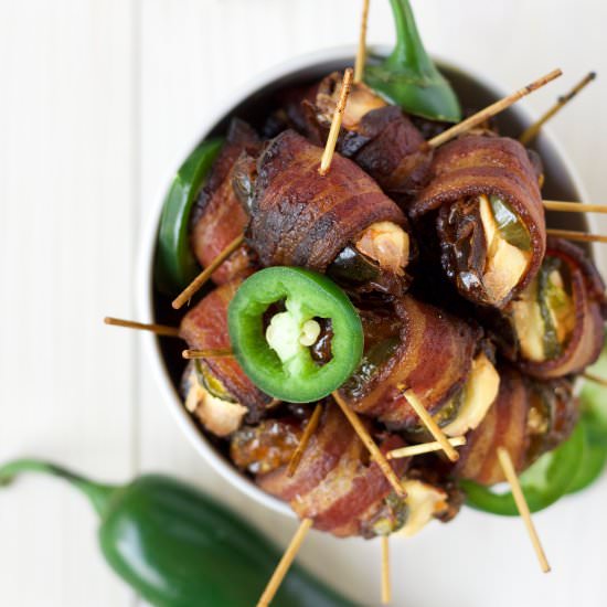 Stuffed Bacon Wrapped Dates