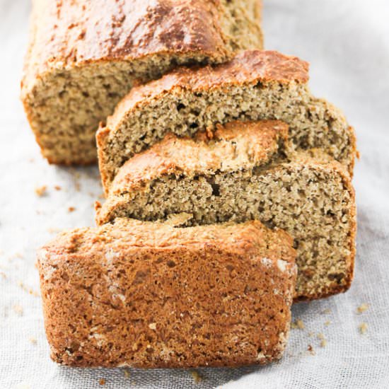 Oat Bran Banana Bread