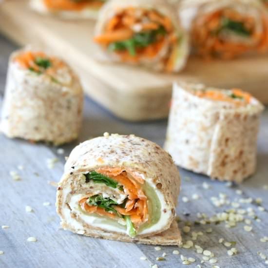 Healthy Veggie Pinwheels