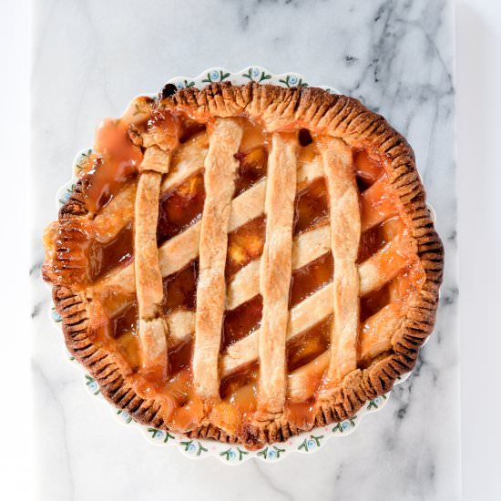 Easy Peach Pie