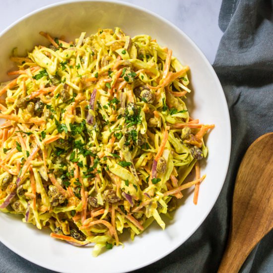 Vegan Coronation Coleslaw