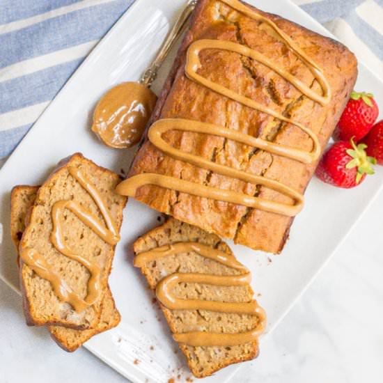 Peanut Butter Banana Bread