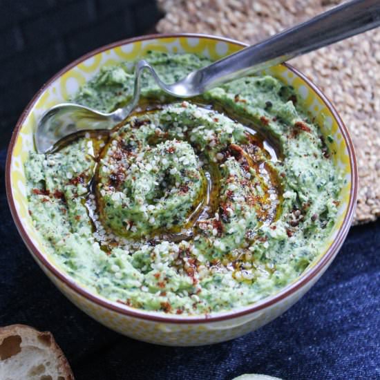 Lemon Kale Hummus