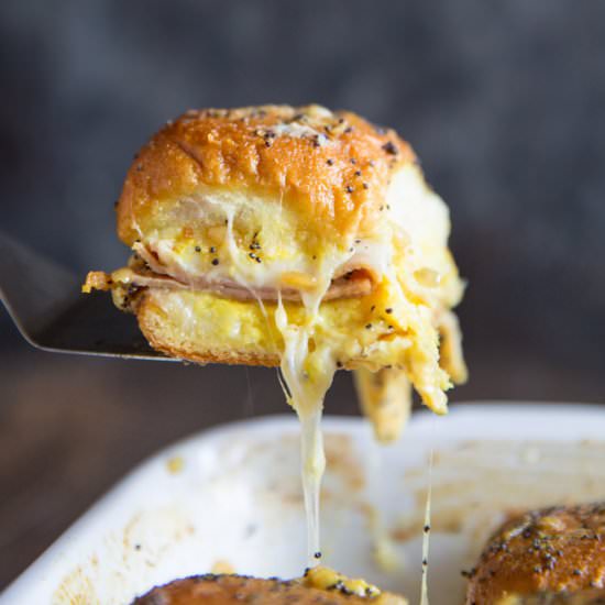 Ham and Swiss Sliders