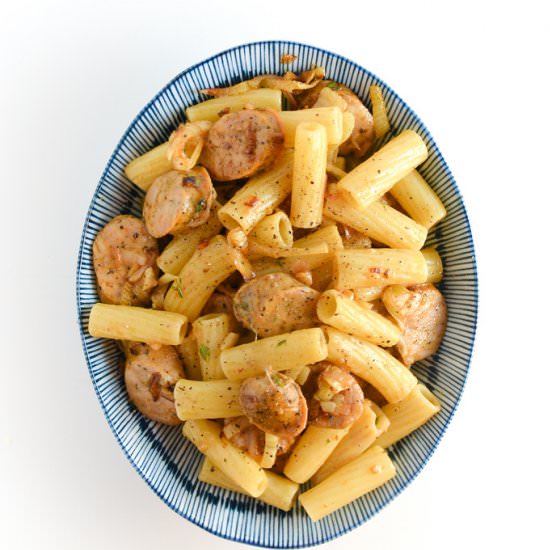 Caramelized Fennel Pasta & Sausage