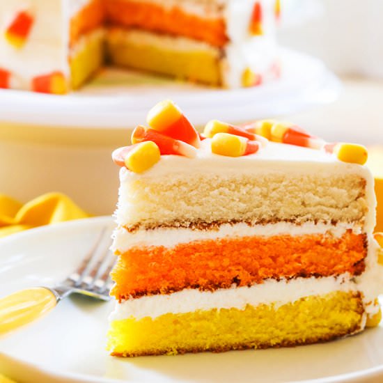 Candy Corn Cake