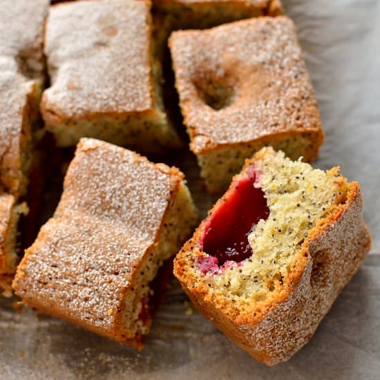 Plum & Poppy Seed Cake