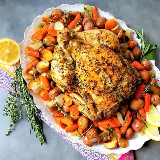 Lemon Roasted Chicken