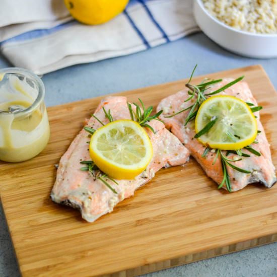 Instant Pot Mediterranean Salmon