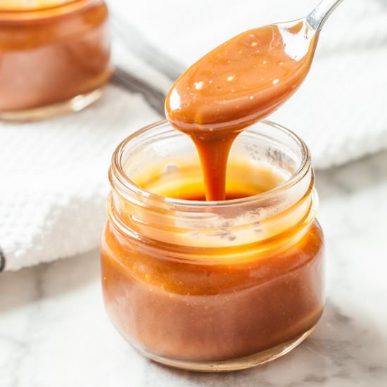 Homemade Salted Caramel Sauce