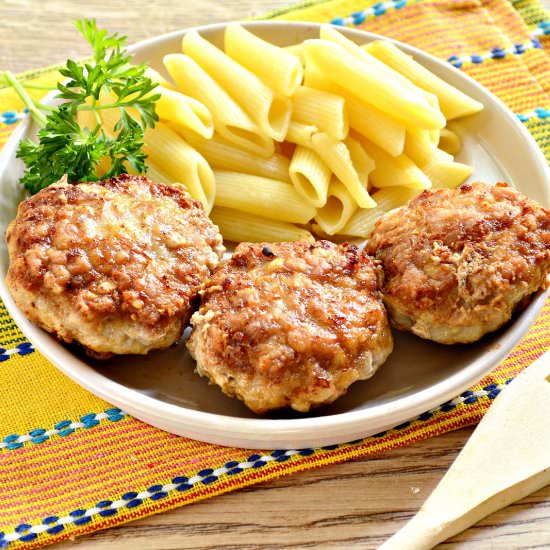 Russian Katleti (Pork Patties)