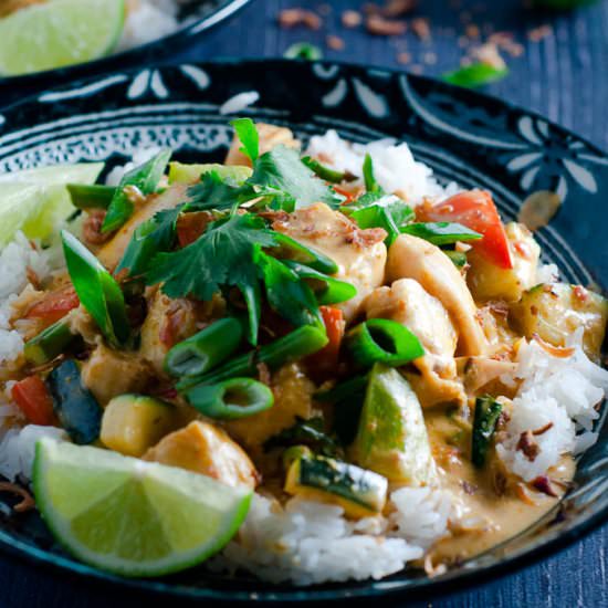 Fish Panang Curry
