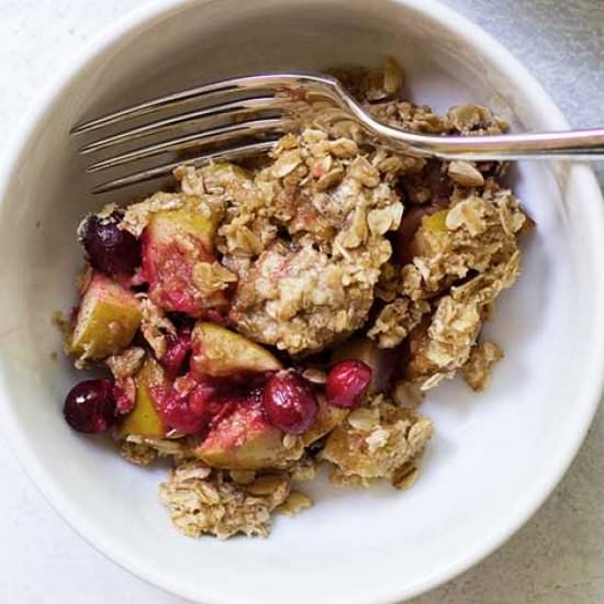 Cranberry Apple Crisp