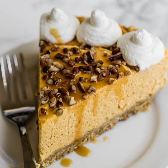 no bake pumpkin cheesecake