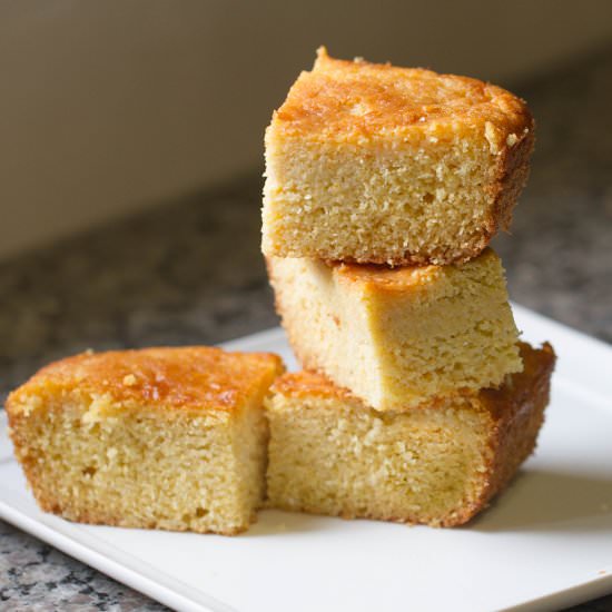 Honey Butter Buttermilk Cornbread