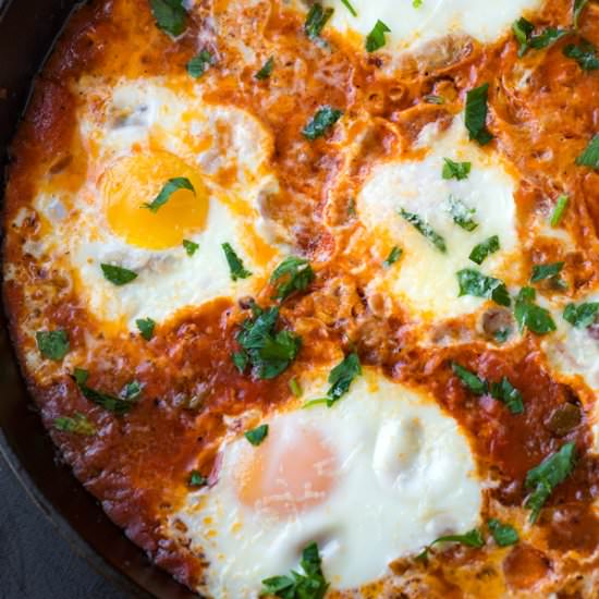 Shakshuka Spanish Style