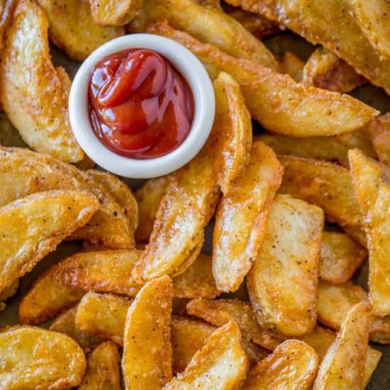 KFC Potato Wedges (Copycat)