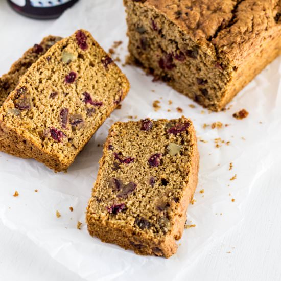 Fruit and Nut Breakfast Quick Bread