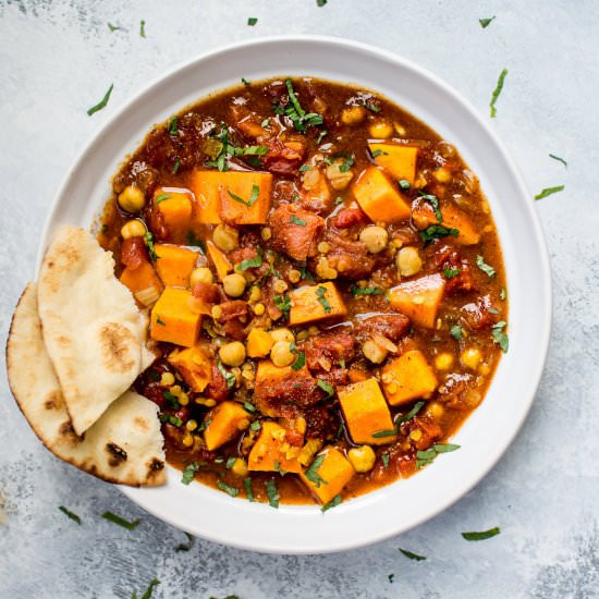 Crockpot Sweet Potato Curry