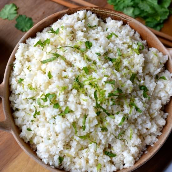 Coconut Cauliflower Rice