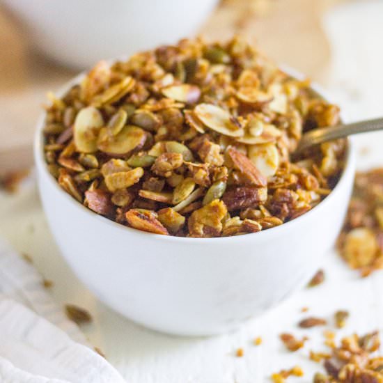 Grain Free Pumpkin Granola