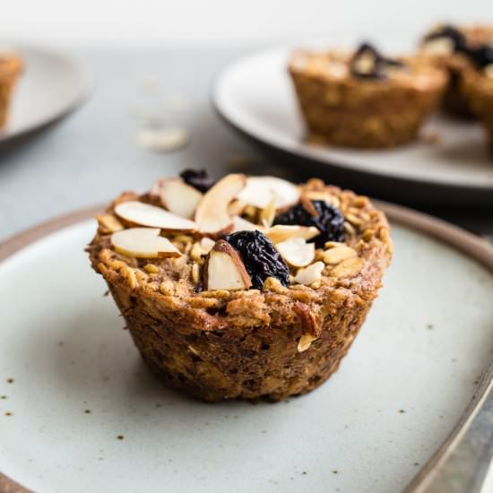 Healthy Baked Oatmeal Cups