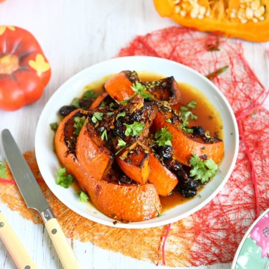 Roast Hokkaido Salad w/ Cranberries
