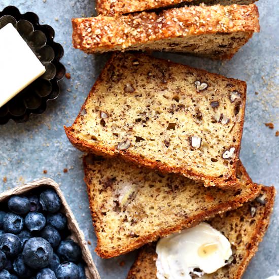 Greek Yogurt Banana Bread