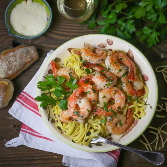 Easy Shrimp Scampi