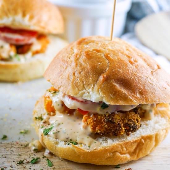 Shrimp Po’ Boy Sliders